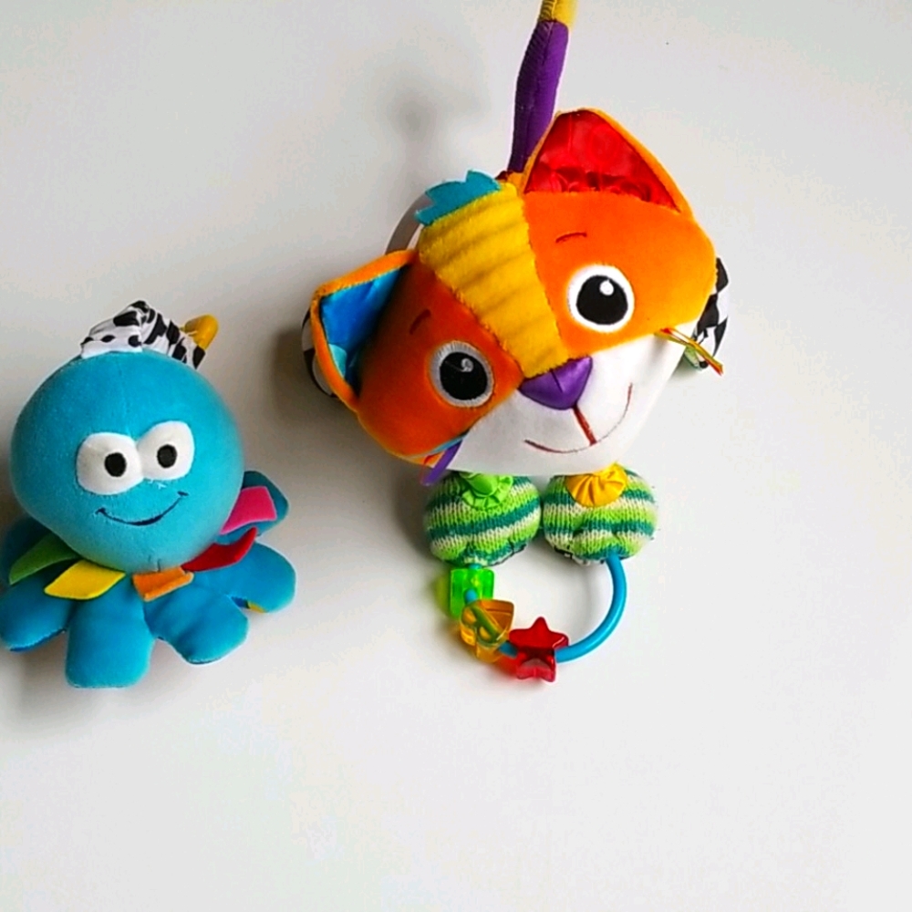 Bundle of 2 baby Lamaze toys